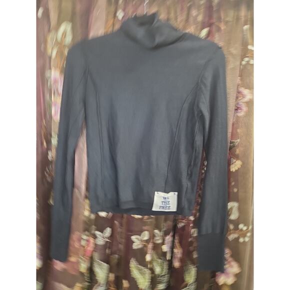 Free People We The Free Black Turtleneck XS Heirloom Collection - Picture 2 of 12